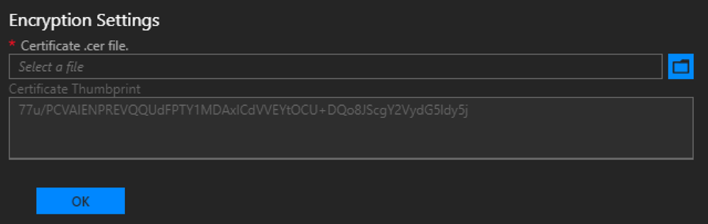 Azure Stack - view certificate thumbprint