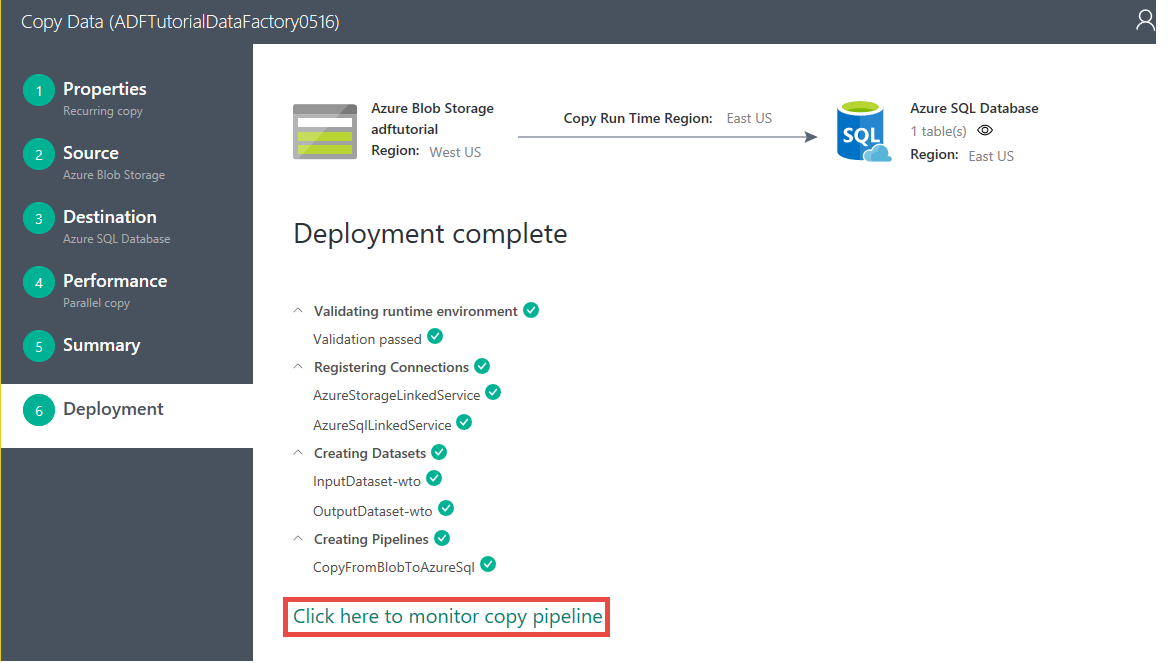 Copy Tool - Deployment succeeded