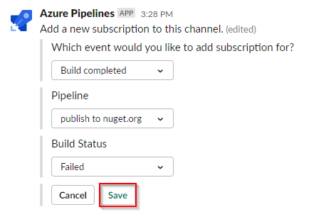 A screenshot showing a list how to add a custom new subscription.