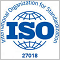 ISO 27018 のロゴ。