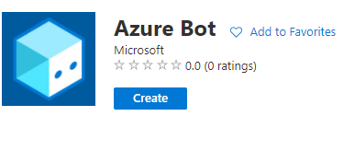 Create Azure bot resource