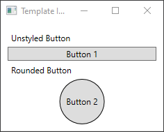 mouse moves over WPF button to change the fill color with a visual state