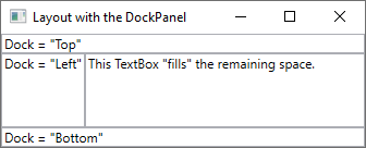DockPanel page