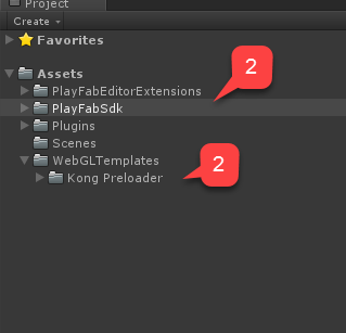 Unity Assets/WebGL テンプレート フォルダー