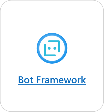 Bot Framework タイルを示すスクリーンショット。