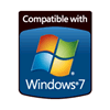 図 1 : Compatible wirh Windows 7 ロゴ