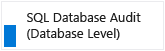 セキュリティ センター マップの SQL Database Audit
