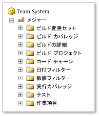 Team System のメジャー