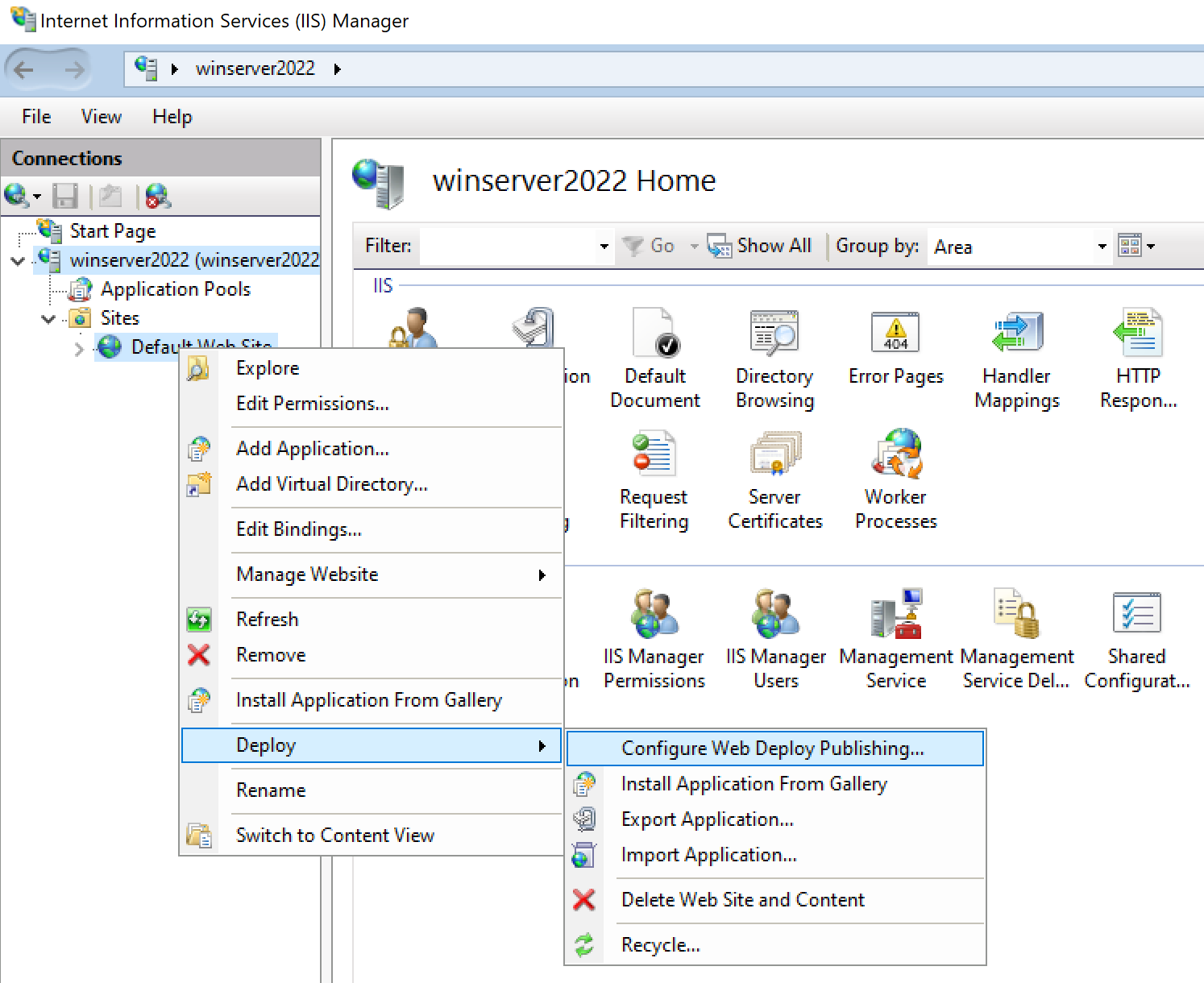 発行設定をインポートして IIS に発行する - Visual Studio (Windows) | Microsoft Docs