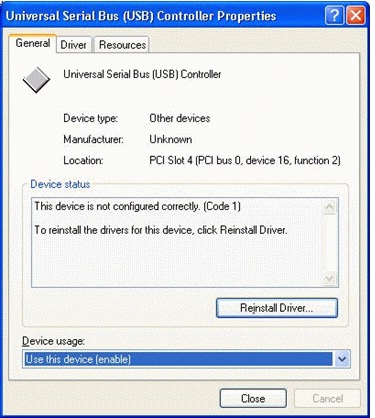 windows xp usb 2.0 serial driver