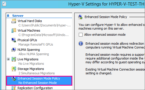 Use local resources on Hyper-V virtual machine with VMConnect | Microsoft  Docs