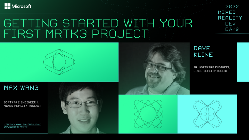 最初の MRTK3 プロジェクトを開始する