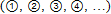 円の中の Unicode 番号。