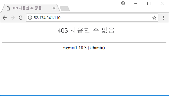 NGINX web site no longer loads default page