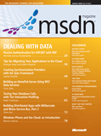 MSDN Magazine August 2010