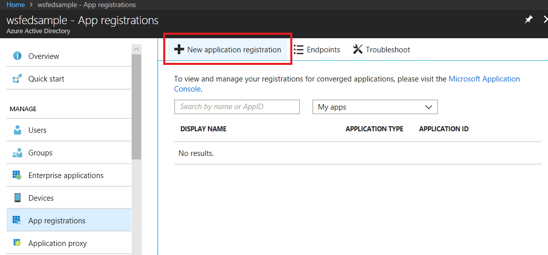 Microsoft Entra ID: App registrations