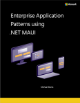 ‘.NET MAUI를 사용하는 엔터프라이즈 애플리케이션 패턴’ 전자책 표지 썸네일