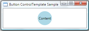Button ControlTemplate sample