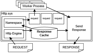 Request handling in IIS 8.5