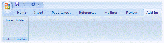 Excel 2007 의 [추가기능] 탭