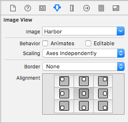 Selecting an image set in Xcode's Interface Builder