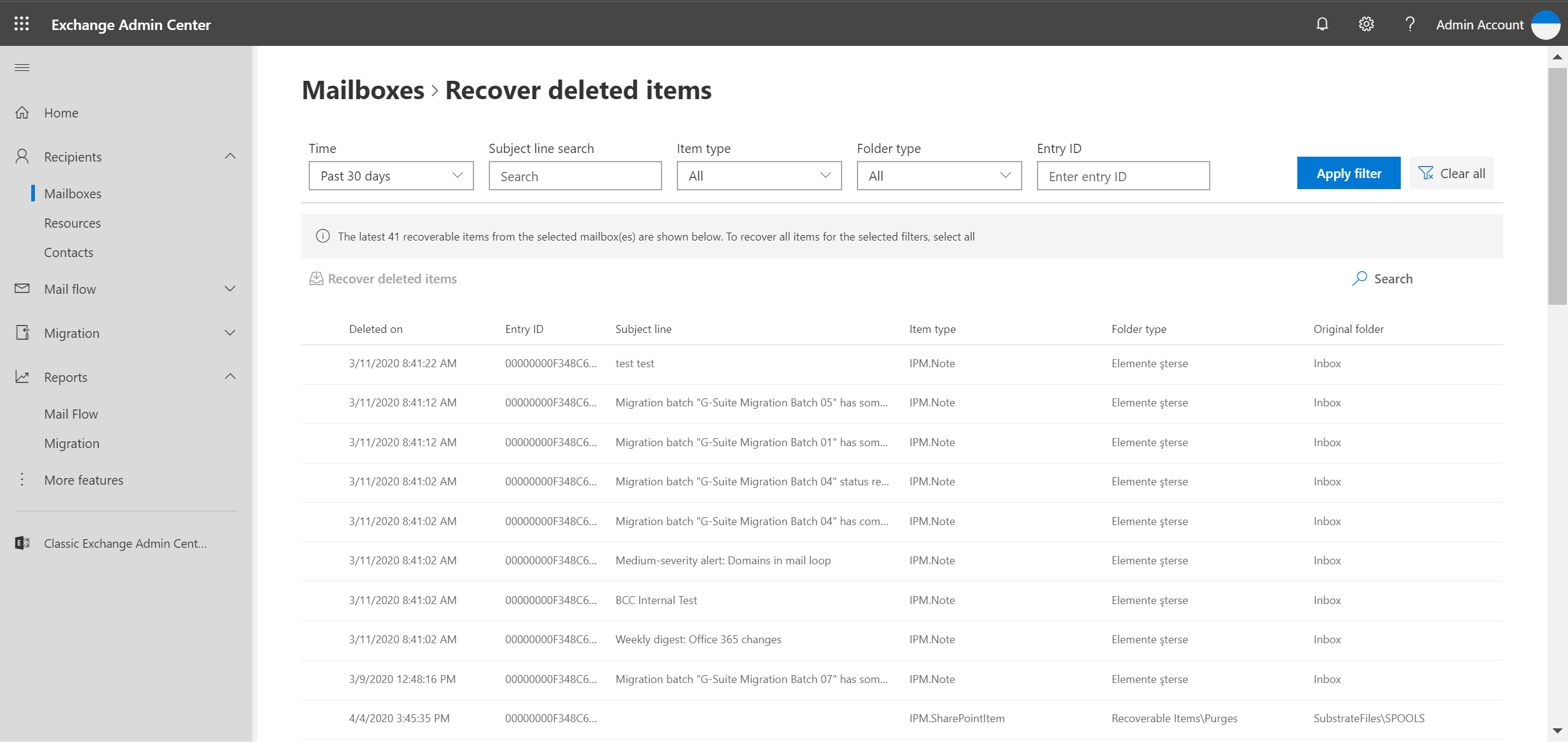 Screen capture of what's new in dashboard.