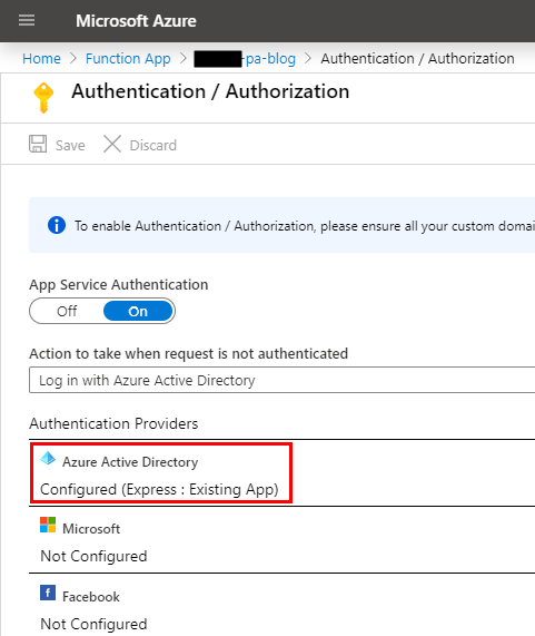 Azure Active Directory-provider.