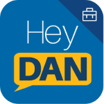Aplikacja partnerów — ikona Hey Dan