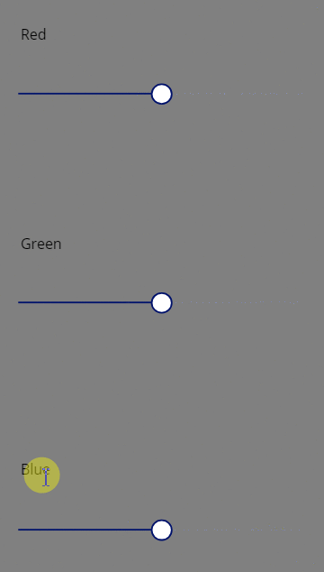 Zmiana formuły koloru wypełnienia tła ekranu (formuła jest teraz ukończona).