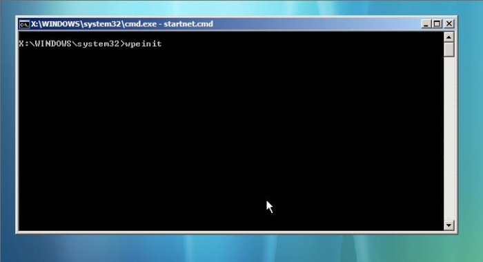 Rys. 18. Ekran główny pobranego systemu Windows PE 2.0