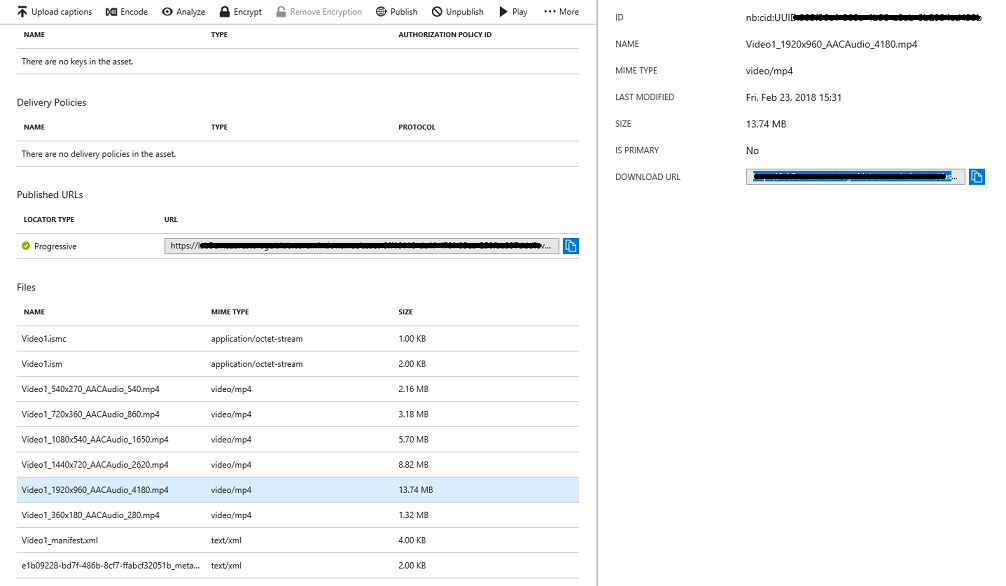 Zrzut ekranu przedstawiający sekcję microsoft Azure Files.