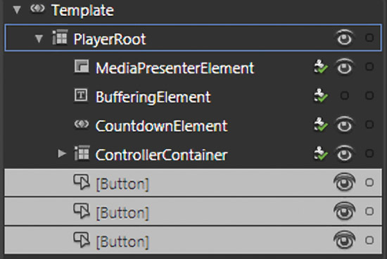 image: Button Controls Added to the Control Tree