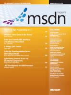 MSDN Magazine Agosto 2012