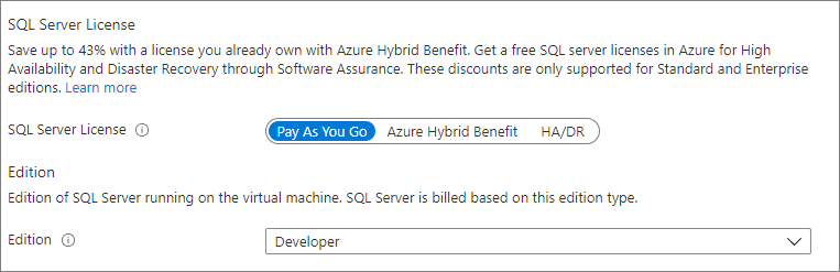Change the version and edition of SQL Server VM metadata in the Azure portal using the SQL virtual machines resource