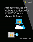 Miniatura da capa do livro eletrônico Arquitetar aplicativos Web modernos com o ASP.NET Core e o Azure.
