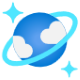 Azure Cosmos DB logo.