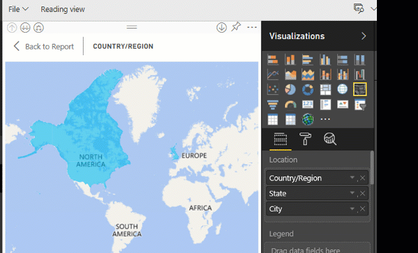 criar hierarquia geográfica para mapas