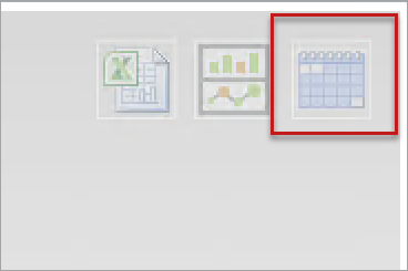 Captura de tela 1 do ícone de agendamento definido para a pasta de trabalho.