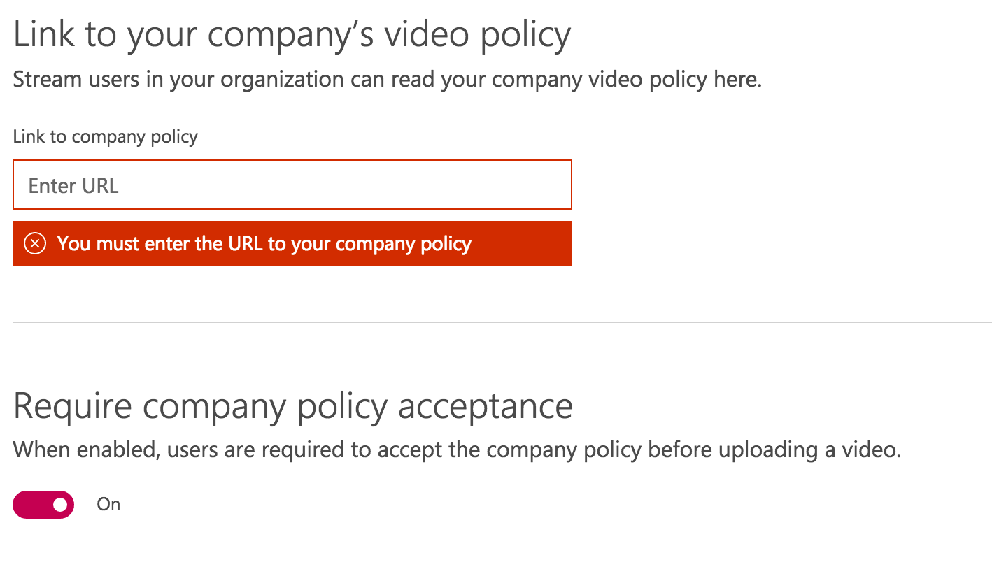 A captura de tela mostra a política da empresa e a janela de consentimento.