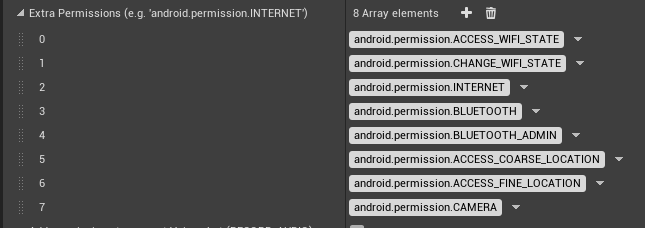 Configurações de projeto APK no Android
