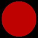 ilustração de esfera cinza de uma esfera vermelha