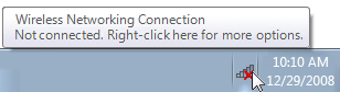captura de tela da dica de informação com instruções de clique com o botão direito do mouse 