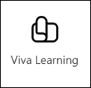 Imagem do ícone Viva Learning cartão na caixa de ferramentas dashboard.