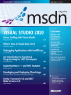 MSDN Magazine Апрель 2010