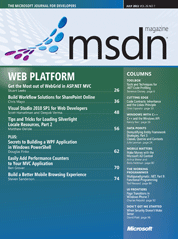 Журнал MSDN Magazine Июль 2011