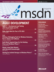 Журнал MSDN Magazine Июнь 2011