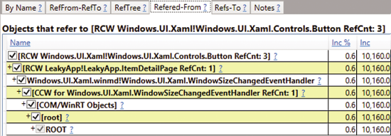 Дерево ссылок для типа Windows.UI.Xaml.Controls.Button