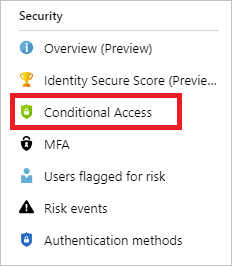 Conditional Access
