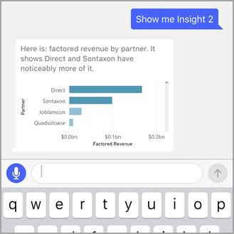 Display featured insights