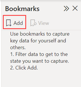 Screenshot of Add a bookmark.